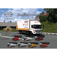 Ets2 Skin - Euro Truck Simulator 2 Hino 500 Skinpack Malaysia v1.50 | 7 in 1