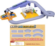 絕版限量~最後一組! TOMY TOMICA 小汽車 車站 平交道 電動場景 + 道路軌道 (商品如圖1)