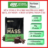 Serious Mass 12Lbs On Optimum Nutrition Effective and safe weight gain milk for skinny people