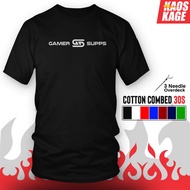 Gamer SUPPS Distro T-SHIRT 100% Cotton Combed 30s Unisex / Gaming Game T SHIRT