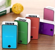New Mini Portable HandHeld Table Air Conditioner Cooler Cooling USB Rechargeable Battery Bladeless Fan