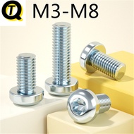 8.8 Grade Galvanized Pan Head Inner Torx Screws (Ready Stock M3M4M5M6M8) GB2672 Round Head Flower-Sh
