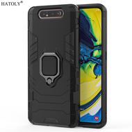 For Cover Samsung laxy A80 Case Shockproof Armor Cover For laxy A13 Finger Ring Stand Bumper Case Fo