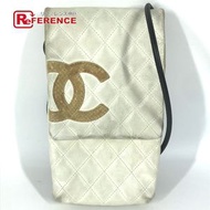 香奈兒 Cambon CC Coco Mark 肩背包，可剝落圍巾