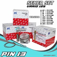 Piston SEKER Piston set PIN 13 52.4 52.65 52.9 53.15 53.4 53.65 53.9 VARIO 125 ITI