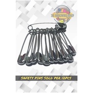 Safety Pins / Pardible sold per 12pcs