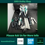 Assembled HG 1/144 Full Armor Unicorn Destroy Mode Green Gunpla Gundam Toys Plastic Model Kit [HGUC]
