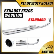 WAVE100 EXHAUST WAVE 100 EXHAUST EKZOS MUFFLER PIPE ASSY STANDARD STD EKZOS