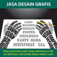 Jasa desain grafis graphic design banner brosur poster spanduk dll