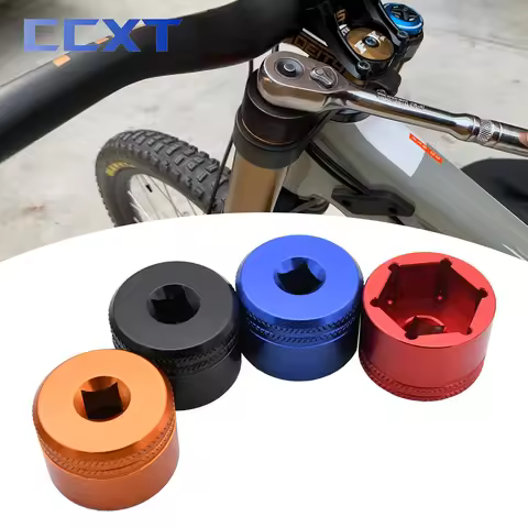 For Epixon Epicon X-Fusion 24 26 28 32mm Bicycle Fork Top Cap CNC Socket Tool For Fox Fork Suspensio