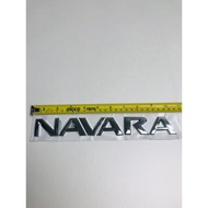 Chrome Badges - Nissan NP300 Navara Trunk Emblem Badge Chrome Car Art Sticker