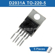 5pcs D2031A TO-220 CD2031A TO-220-5 CD2031ACZ TO220-5 Hi-Fi Audio Amplifier Chip IC Original