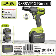 ZPER Brushless cordless impact impact wrench impact baterai impact wrench Mobil Impact Baterai Mesin
