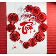 Decorative fan set CNY 2026, decorative set CNY HOTTREND 2026