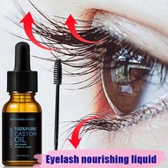 Eyebrow growth essence mascara growth essence mascara brush mascara essence 10ml natural castor oil 