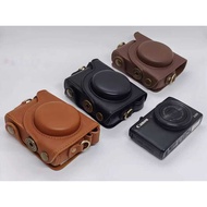 Suitable for Canon G9X G9XII S120 S110 Leather Case G9XII Camera Bag Protective Case Shoulder Bag Ca