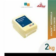 Anchor Mozarella Cheese Block 2 Kg