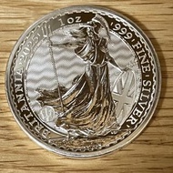 2025英國 Britannia 1 盎司銀幣