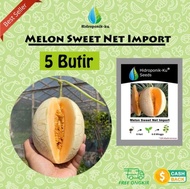 Benih / Bibit Melon Sweet Net F1 (isi 5 Butir) Hidroponik Ku