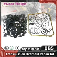 0B5 Dq501 Dl501 Automatic Transmission Gearbox Overhaul Rebuild Repair Kit Seals Gasket Fit O-Rings