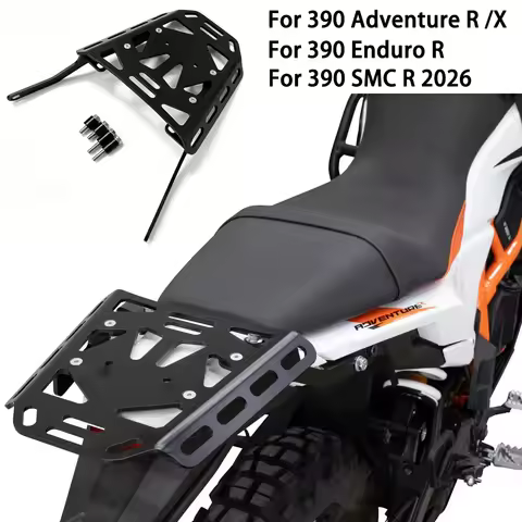 For 390 Adventure Motorcycle X 390 Enduro R 2025-2026 390 SMC R2026 Rear Luggage Rack Top Case Rear 