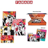 Sách - Bộ Manga - Given: Tập 1-3 (Bộ 3 Tập) - Bản Sưu Tầm - Tặng Kèm Boxset Nam Châm + Card Bo Góc +