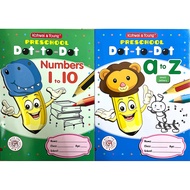 Kohwai & Young - Preschool Dot to Dot Numbers & Alphabets 1-10 a-z