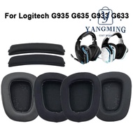 YANGYANG 1Pair Ear Pads, Replacement Gaming Headphone Ear Cushion Cover, Accessories Foam Sponge Hea