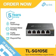 It Shoppe Tp-link SG105E 5-Port Gigabit Easy Smart Switch