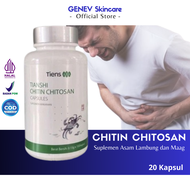 Tiens | Chitin Chitosan Capsules | Obat Alami Membantu Mengatasi Asam Lambung Maag dan Gerd | 100% A