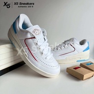 Air Jordan 2 Retro Low DX4401-164 รองเท้าผ้าใบผู้หญิง รองเท้าลำลอง Jordan ของแท้