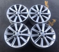 【田中中古輪胎館】TOYOTA CAMRY原廠 17吋 5X114 / 7J / ET40 中心孔60.1 亮銀(極新