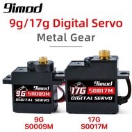 9imod Servo 9g 17g Digital Servo Motor Stereng Berkelajuan Tinggi Rc Servo Metal Gear Servo Untuk 1/