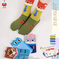 Big Kids Animal Cartoon Socks High Elasticity No Heel Crew Socks Cute Anime Casual Daily Wear for Ch