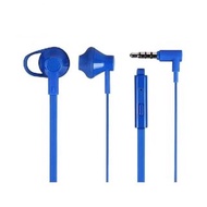 HP L型接頭 入耳式線控耳機麥克風 150 - 藍色