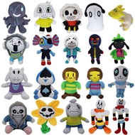 Undertale Sans Sunflower Chara Asriel Lancer Stuffed Toy Kid Gifts Plush Doll