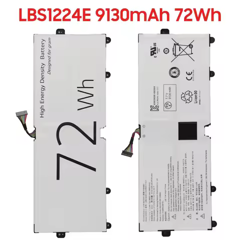 Replacement Battery For LG Gram 13Z980 15Z980 15Z990 14Z980 17Z990 LBS1224E Rechargable Batteries 72