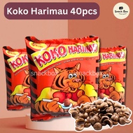 Koko Harimau Chocolate Flavoured Crackers 40pcs Halal (SMALL)