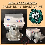 BUNYI GAJAH BRAKE VALVE HIGH QUALITY (KALAU YOU NAK KUAT BUNYI GAJAH , PASANG LAH 3-4 BIJI ) CUTE BR