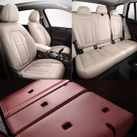 Durable Custom Fit Car Seat Covers For BMW E60 Serie 1 E87 F30 E46 X3 E83 F25 E30 X1 F48 E84 Luxury 