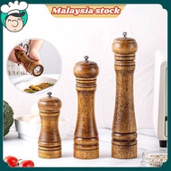 Malaysia Stock Salt Pepper Manual Grinder Black Paper Lada Hitam Wood Grinder Adjustable Pengisar Lada Garam