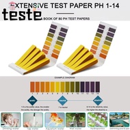 80 Strips/pack Litmus Tester Paper, with Control Card Indicator Paper Professional PH Test Strips, P
