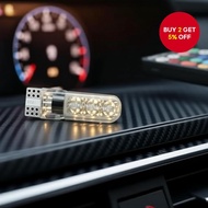 T10 5050 Car LED Bulb 6 SMD RGB Multicolour Waterproof with Remote Control