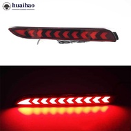 HUAIHAO 2PCS LED Car Rear Bumper Reflector Tail Brake Light For Toyota RAV4 Camry L5O5