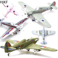 HJKF เครื่องบินรบประกอบ บล็อกประกอบเครื่องบินรบ Hurricane Fighter โมเดลเครื่องบินจำลอง โมเดลอาคารเคร