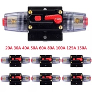 Circuit Breaker Resettable Mini Fuse Audio Solar Panel 12V-24V