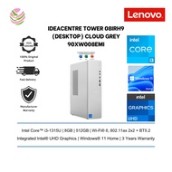 Lenovo IdeaCentre Tower 08IRH9 Desktop 90XW008EMI (Ci3-1315U/ 8GB/ 512GB/ Intel UHD/ W11H/ M365B+OPi