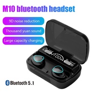 【Bestseller Alert】 M10 Tws Bluetooth Headphones 3500mah Charging Box Wireless Earphones With Microphone 9d Stereo Sports Waterproof Earbuds Headset