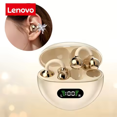 Lenovo Wireless Open-Back Headphones: Stylish, Exquisite, Long Battery Life, Waterproof, Noise Cance