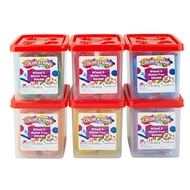 Wheat & Gluten Free Dough, 6 Classic Colors, ea 1.5 lb | Non-Toxic, Play Dough, Bulk Set, Sensory Ki